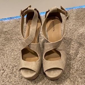 Xhilaration platform wedges.